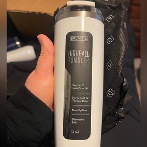 Brumate Ice white highball tumbler